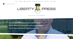 Desktop Screenshot of libertypress.com